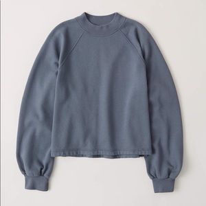 A&F Mini Mock Neck Sweatshirt
